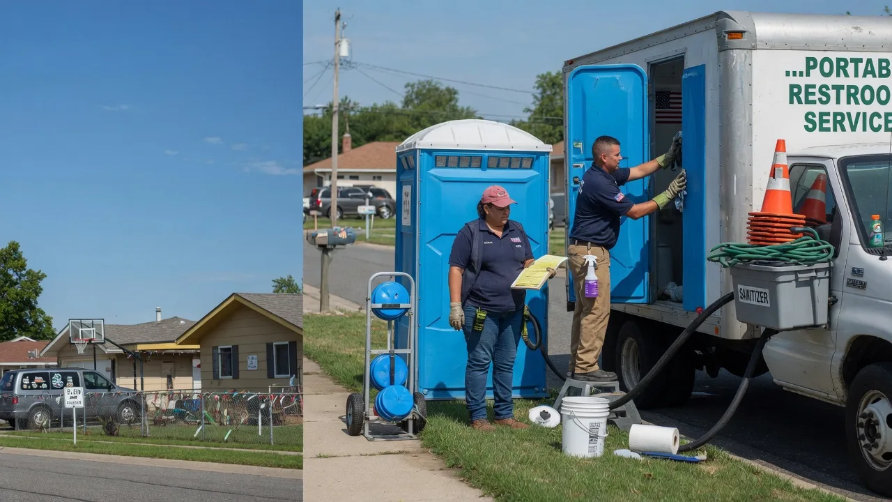 Portable Toilet Rental in Burlington, IA near me